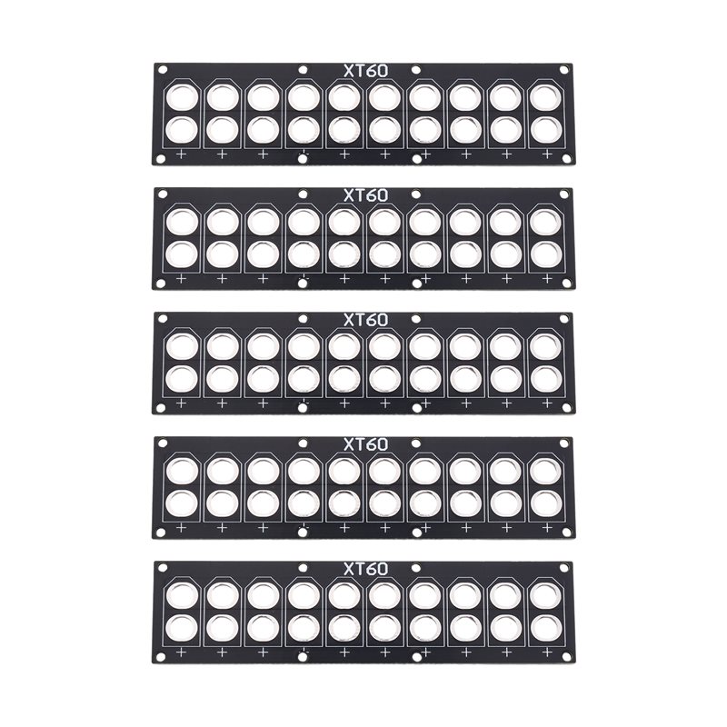 Drone Battery Parallel Board - B44C لـ XT60، 5 قطع، لوحة