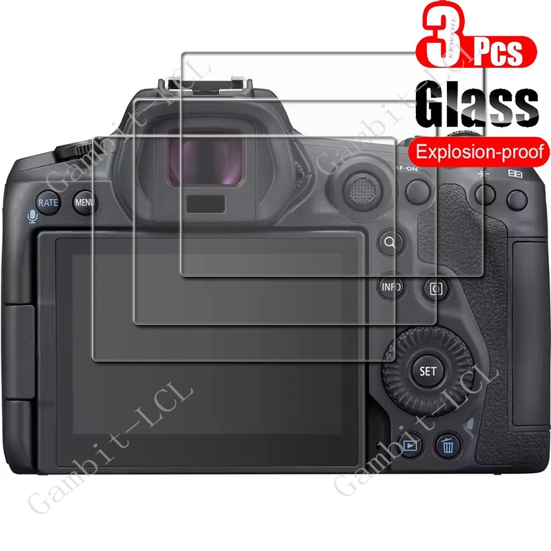 Canon Camera Eos R50 - 3 قطعة الزجاج المقسى لكانون EOS
