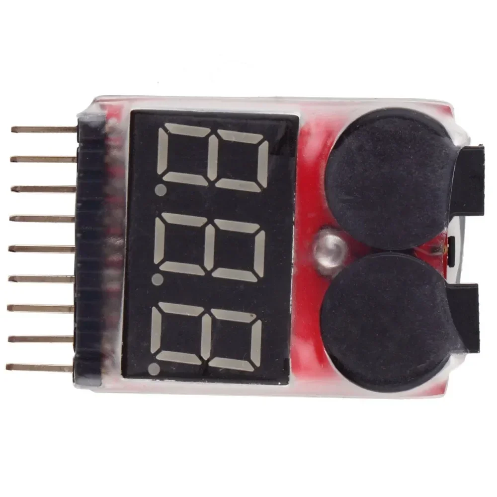 Drone Battery Alarm - 1/2/5 قطعة RC الجهد عرض البطارية