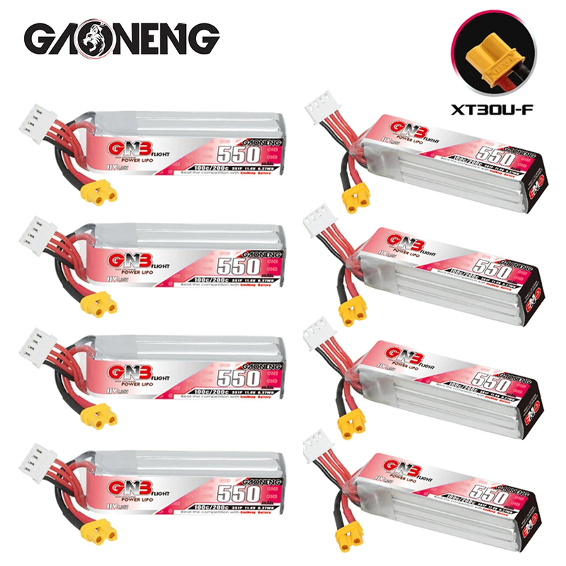 GNB HV 11.4 فولت 550 مللي أمبي - مراجعة Drone Battery 3S وسعره