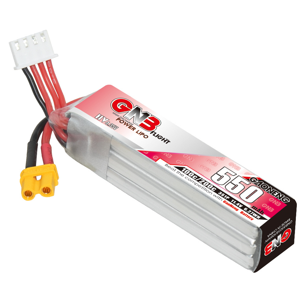 GNB HV 11.4 فولت 550 مللي أمبي - مراجعة Drone Battery 3S وسعره