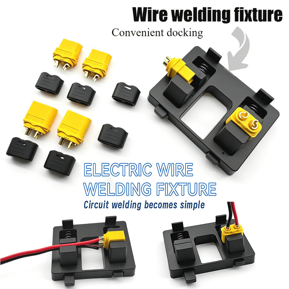 موصل XT60 مع غلاف حماية، قابس  - مراجعة Drone Battery Connector وسعره