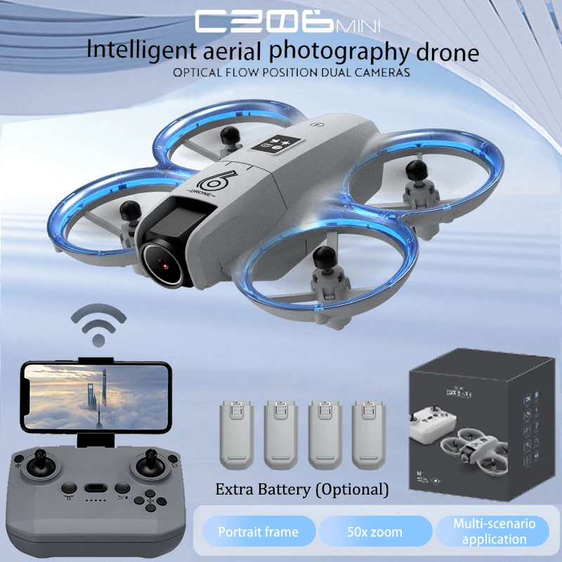 طائرة بدون طيار CZ06 Mini RC Q - مراجعة Drone Battery Case وسعره