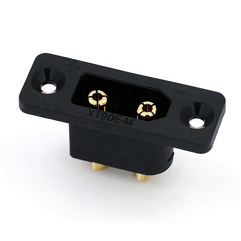 30PCSAmass الأسود XT90E-M لوحة - مراجعة Drone Battery Connector وسعره