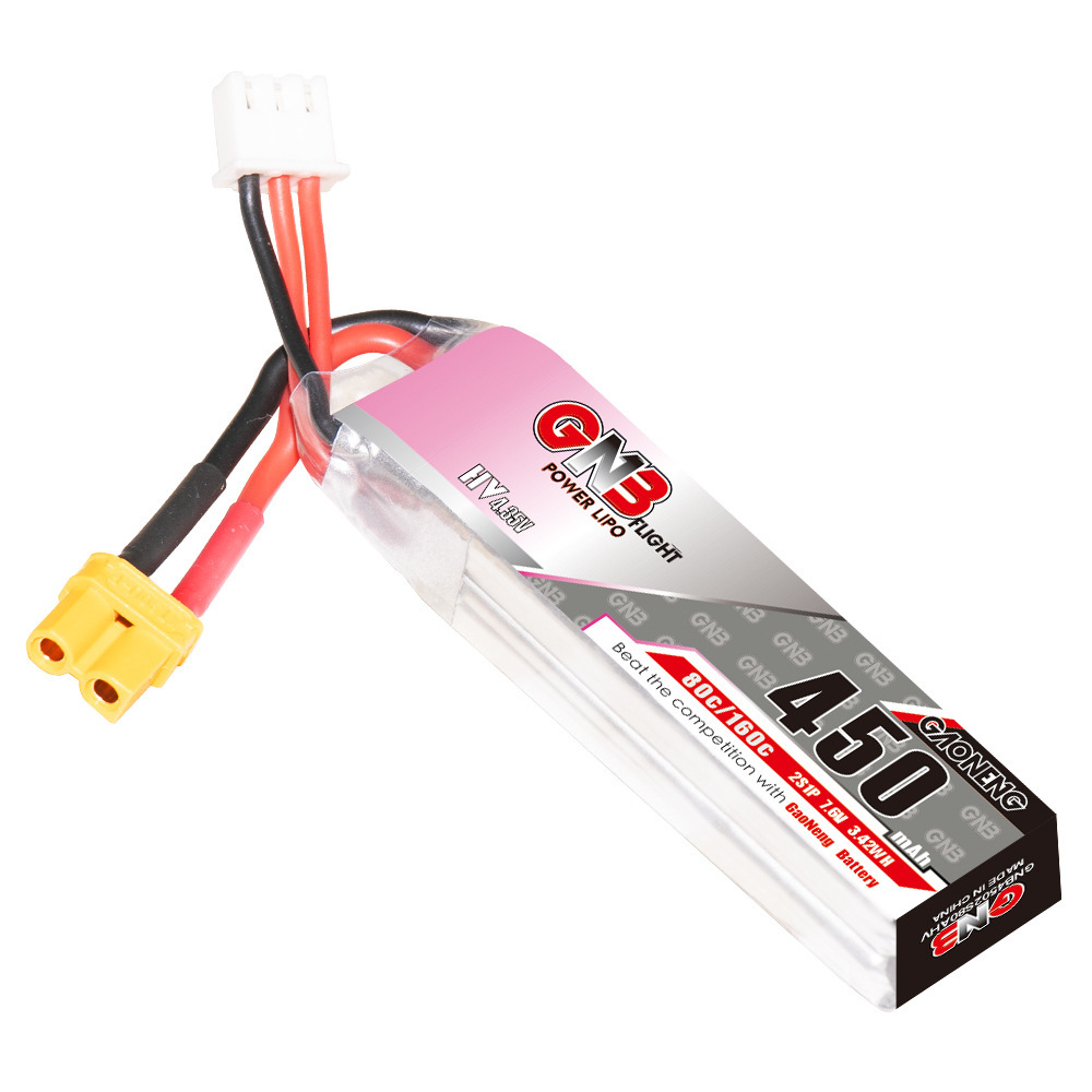 GNB يبو بطارية HV 2S 7.6 فولت  - مراجعة Drone Battery Lipo وسعره