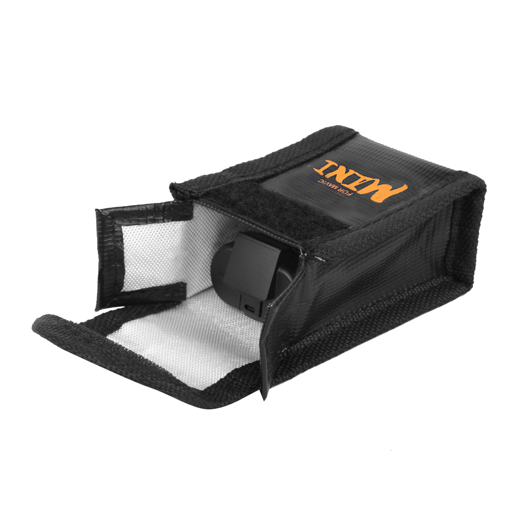 حقيبة بطارية آمنة ل DJI MINI 2 - مراجعة Drone Battery Bag وسعره